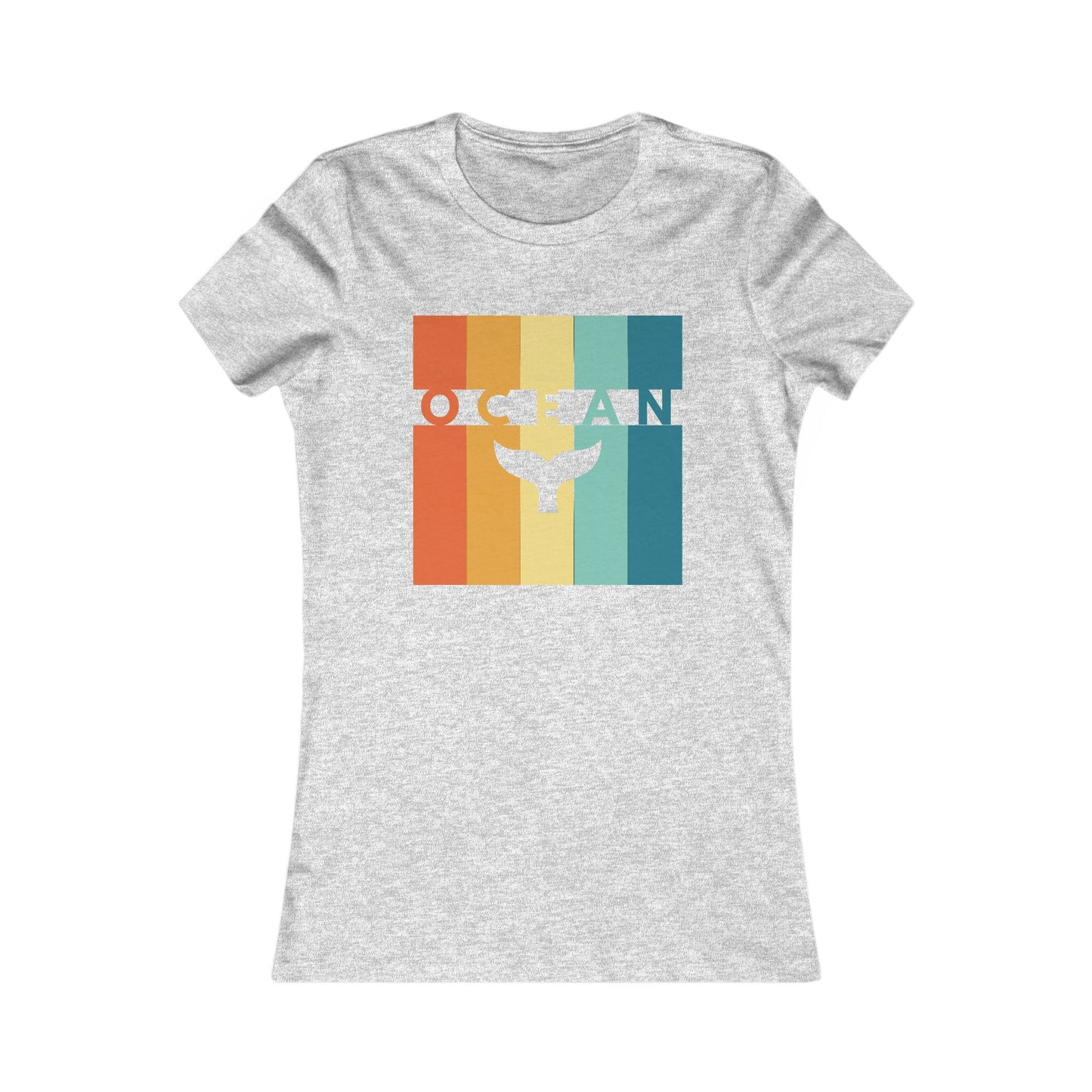 Ocean Whale Tail Tee