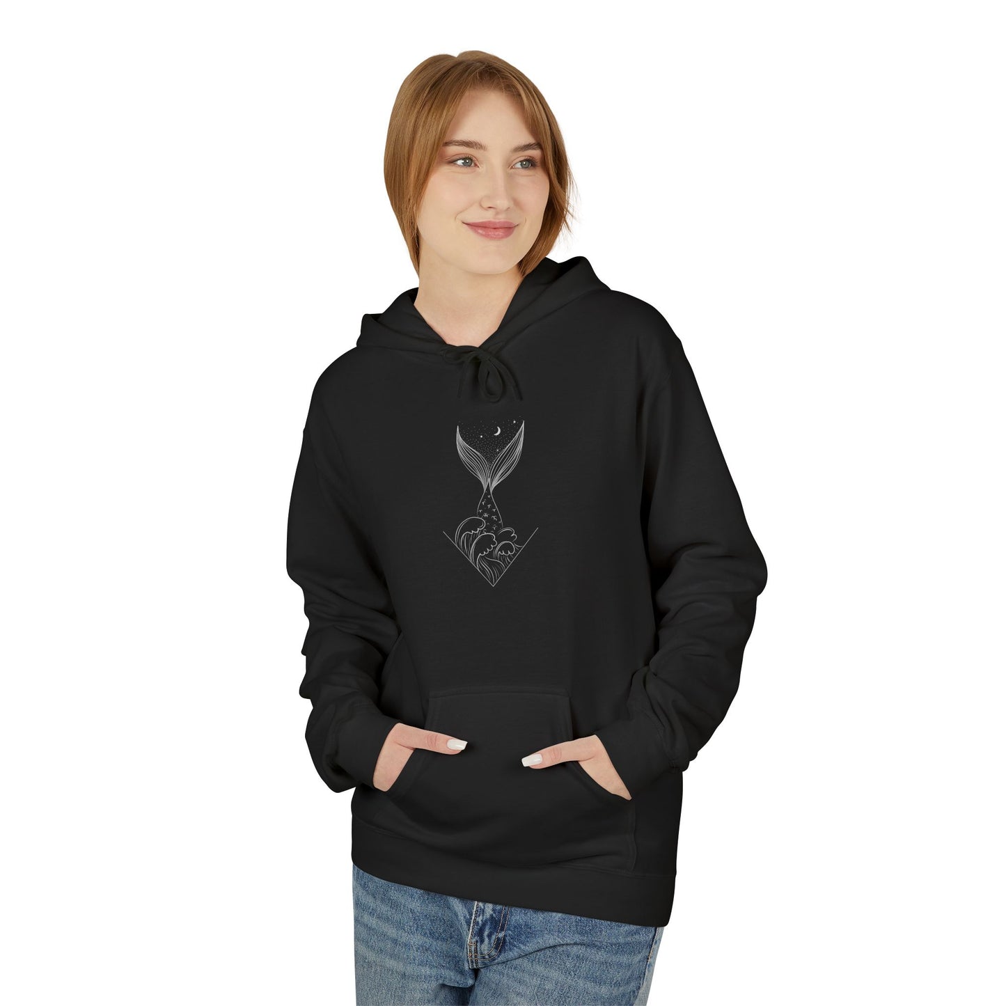 Mermaid Ocean Womens Hoodie