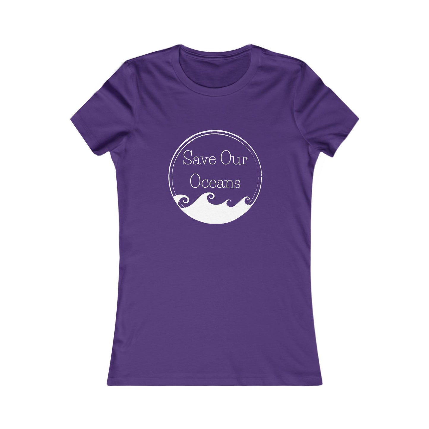 Wave Tee – Protect Our Ocean | Women’s Graphic T-Shirt