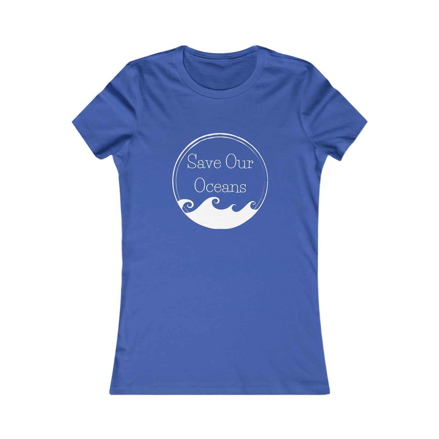 Wave Tee – Protect Our Ocean | Women’s Graphic T-Shirt