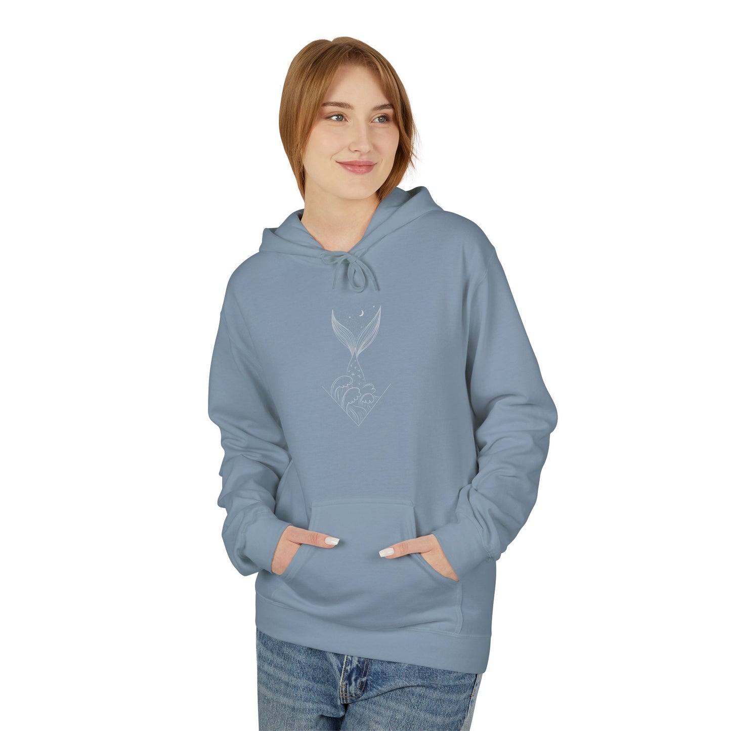 Mermaid Ocean Womens Hoodie
