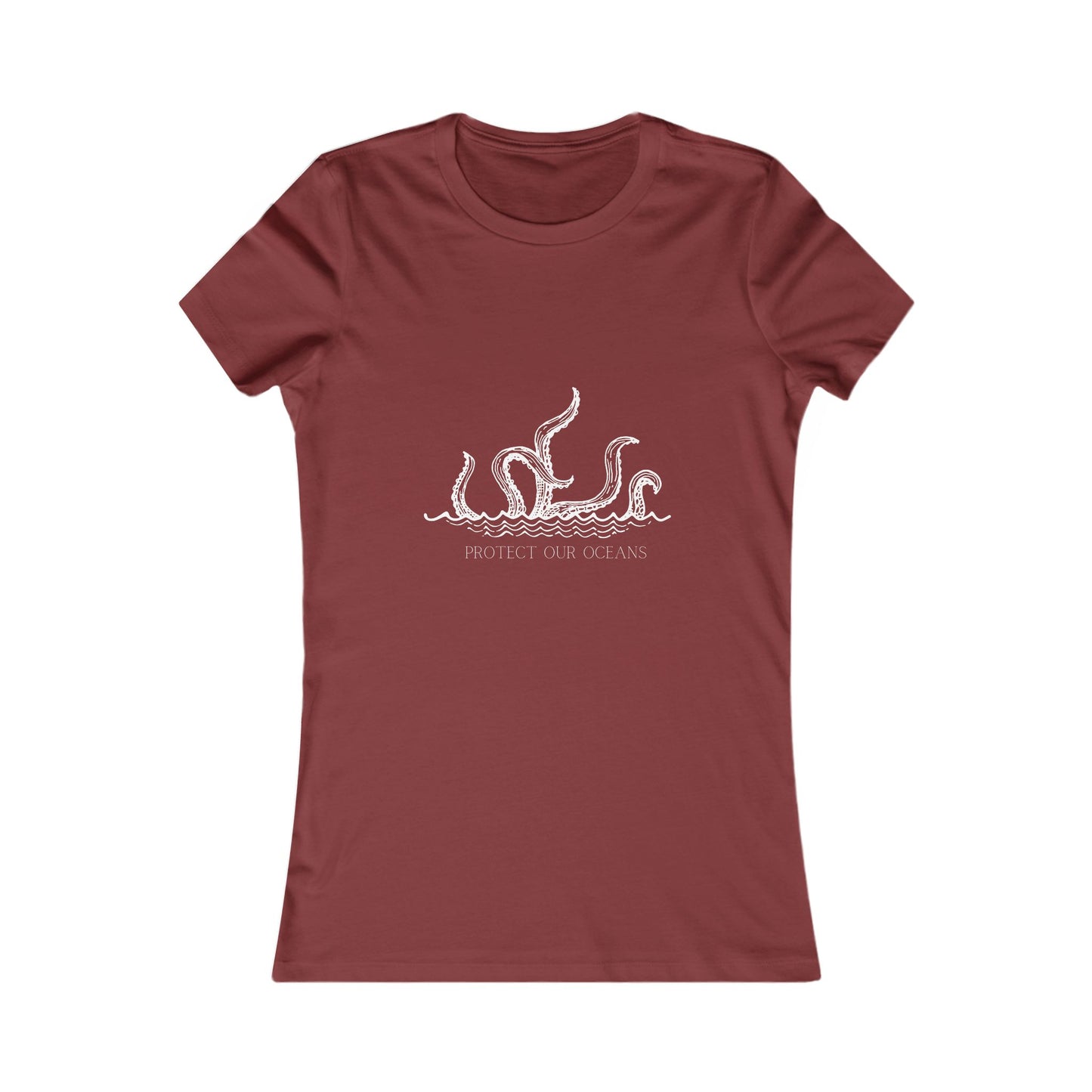 Protect Our Oceans – Octopus Women's Graphic Tee