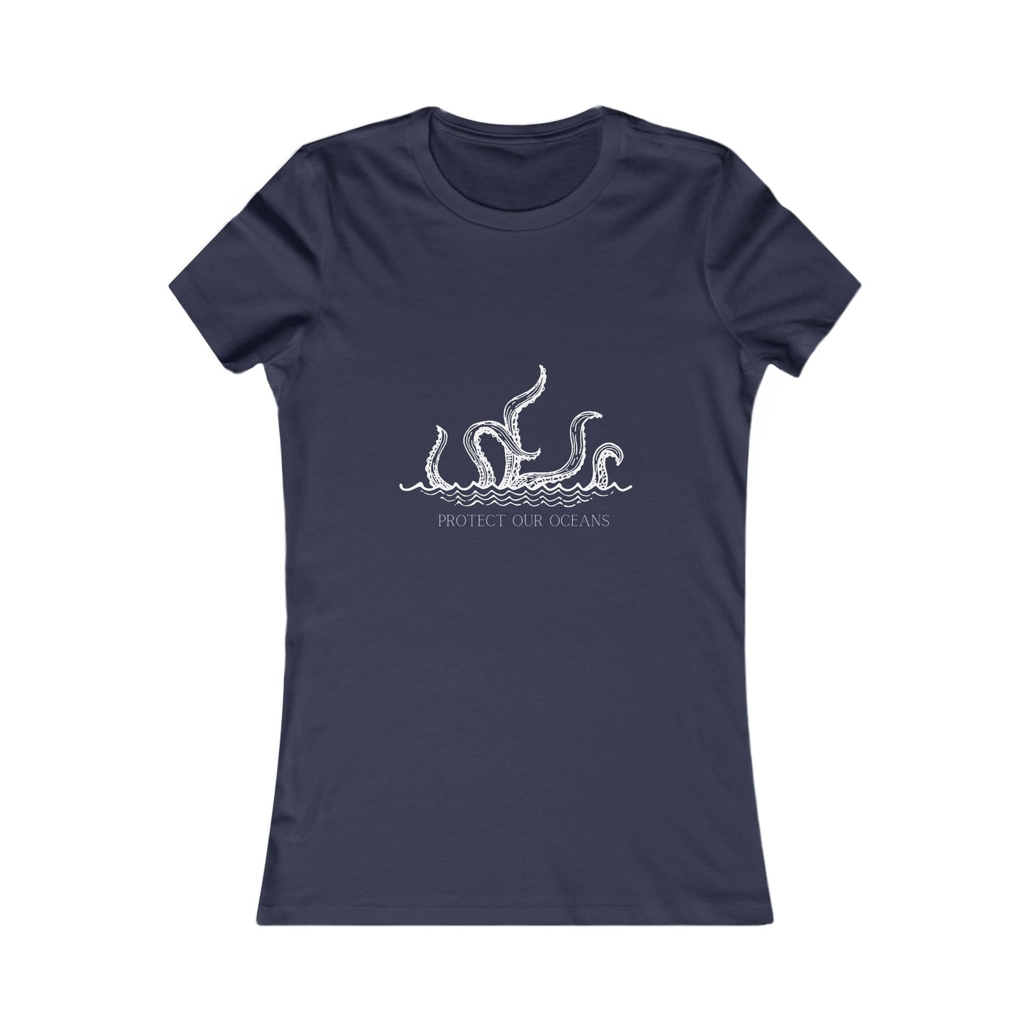 Protect Our Oceans – Octopus Women's Graphic Tee