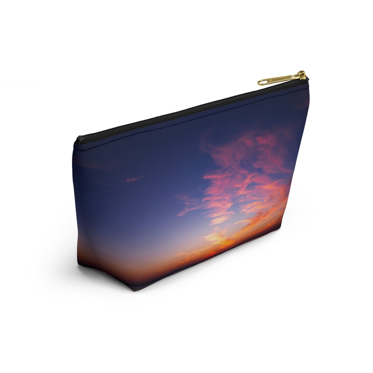 Cotton Candy Sunset Accessory Pouch — Sunset Glow Cosmetic Bag – Large & Small