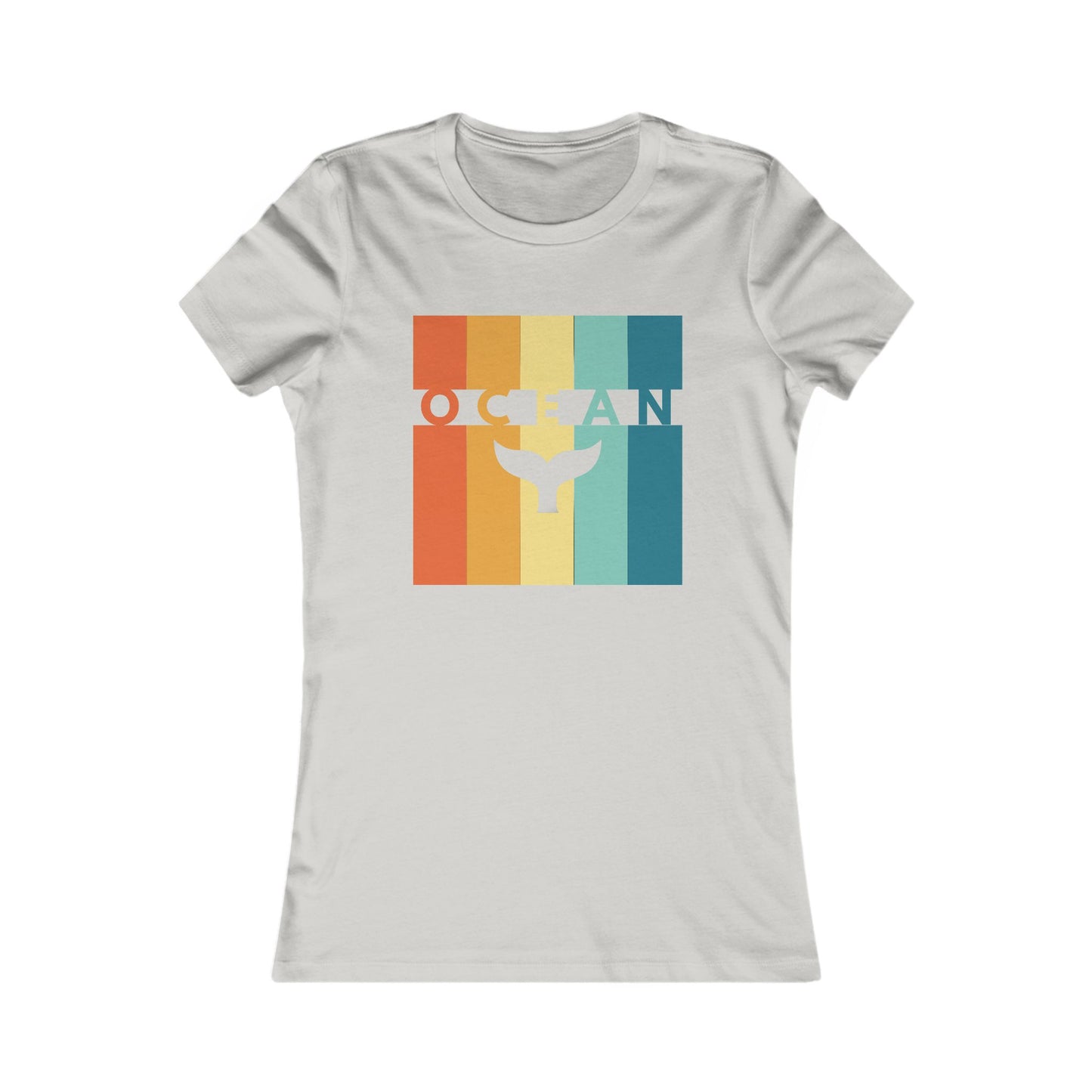 Ocean Whale Tail Tee