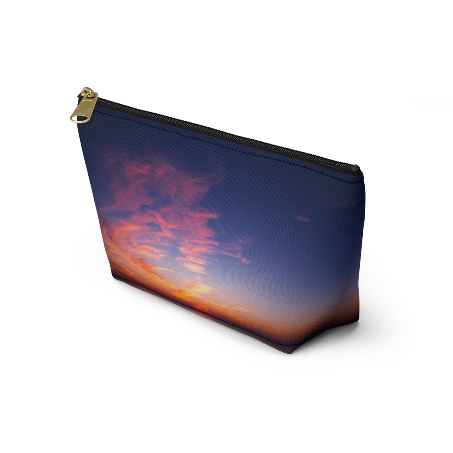 Cotton Candy Sunset Accessory Pouch — Sunset Glow Cosmetic Bag – Large & Small