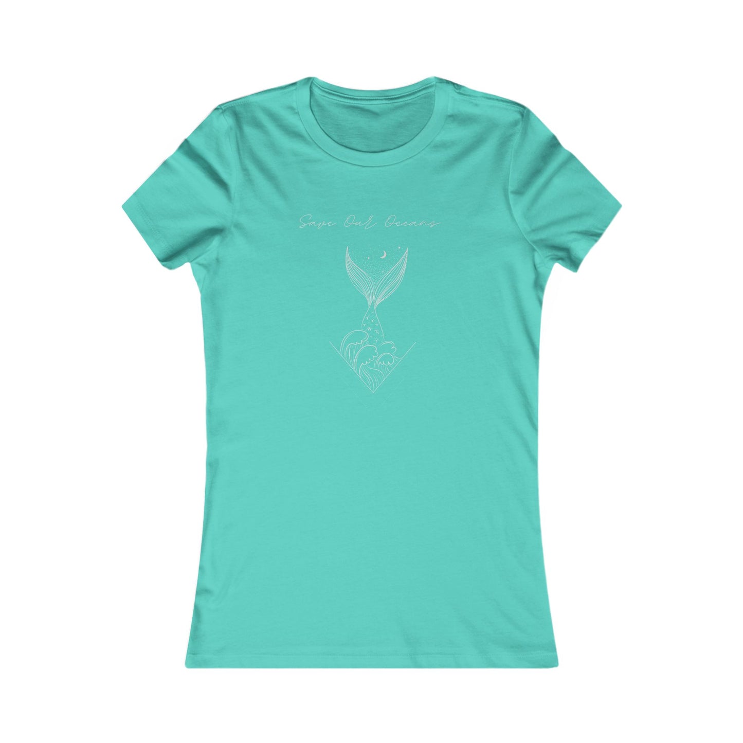 Mermaid Tail Ocean Love – Women’s Tee