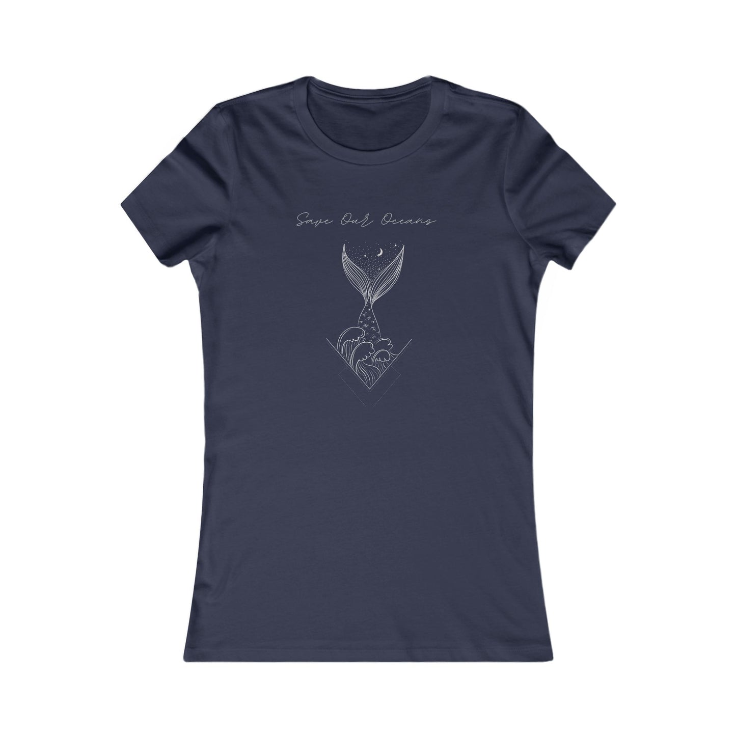 Mermaid Tail Ocean Love – Women’s Tee