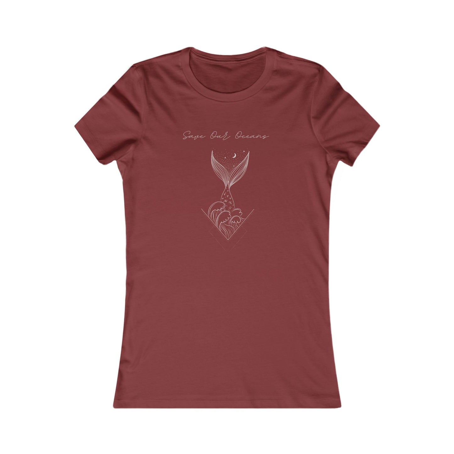 Mermaid Tail Ocean Love – Women’s Tee