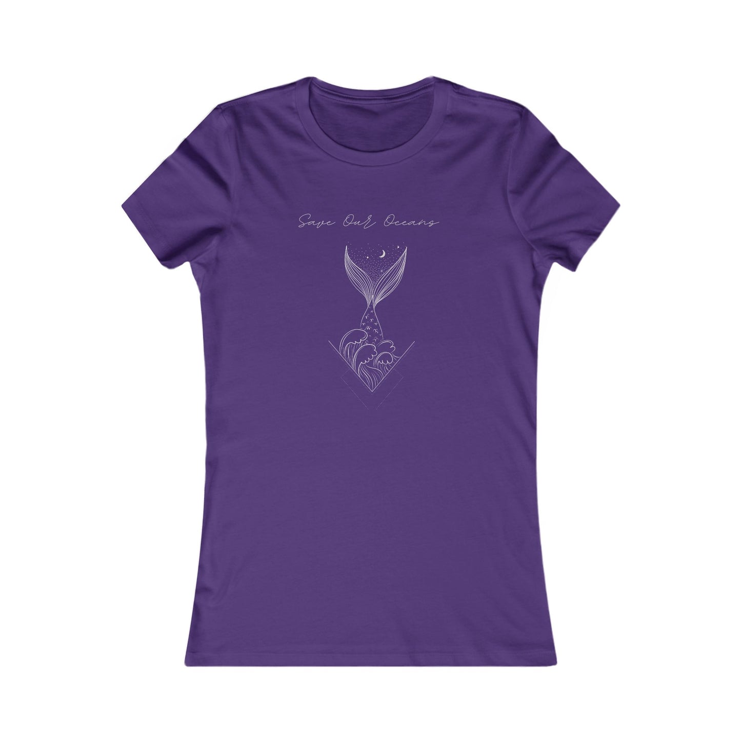 Mermaid Tail Ocean Love – Women’s Tee