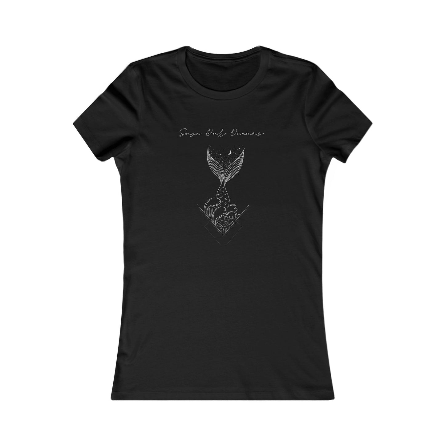 Mermaid Tail Ocean Love – Women’s Tee