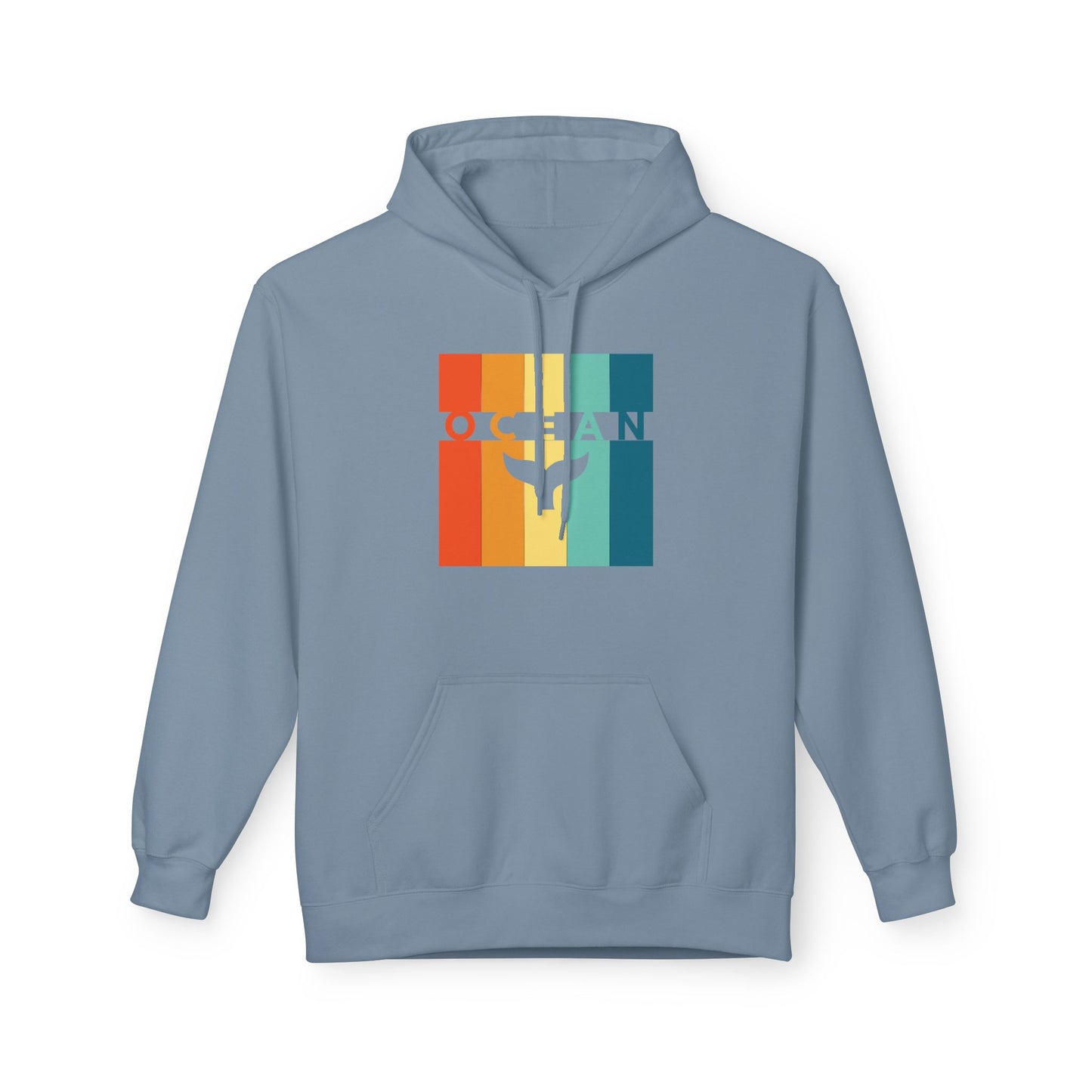 Ocean Whale Tail Womens Hoodie