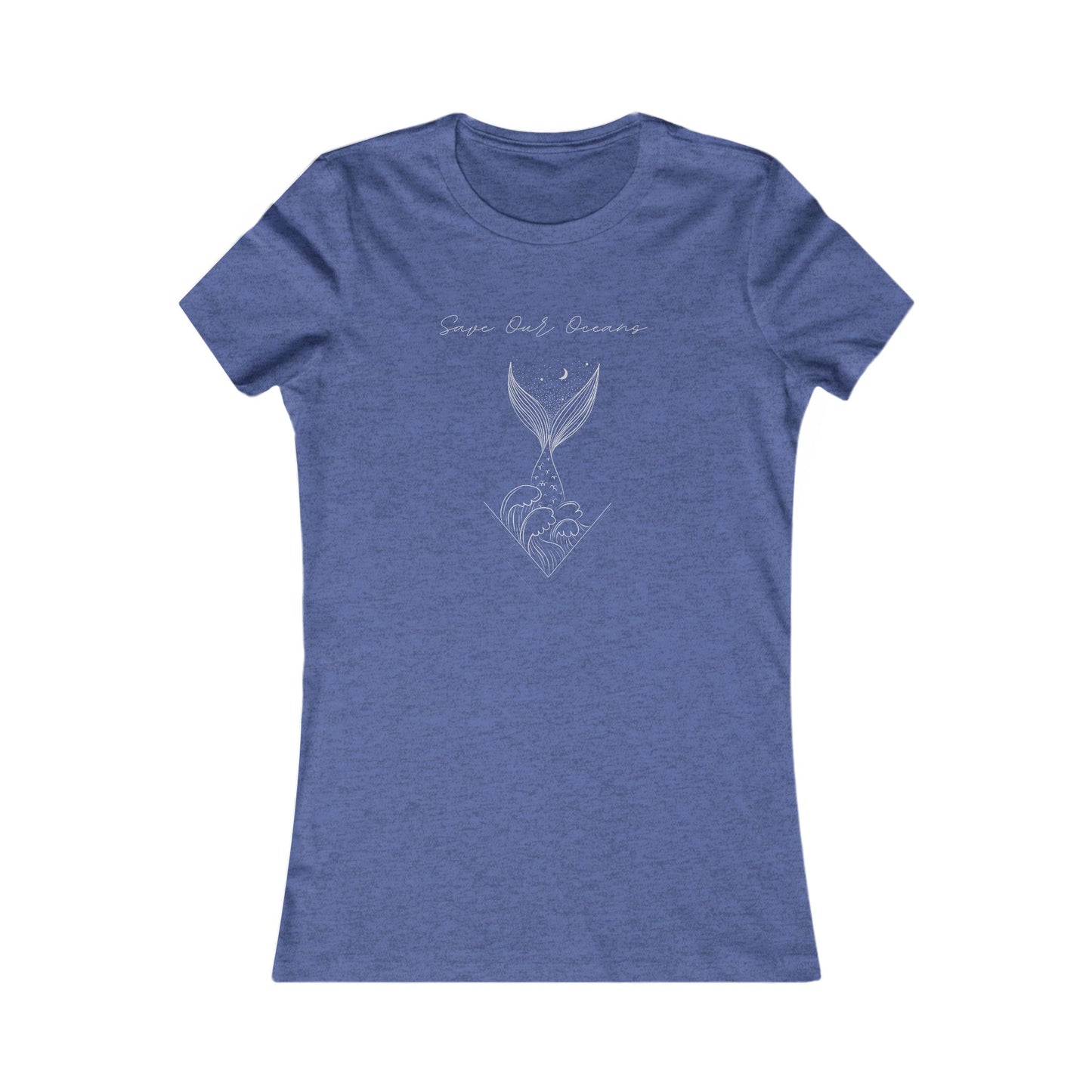 Mermaid Tail Ocean Love – Women’s Tee