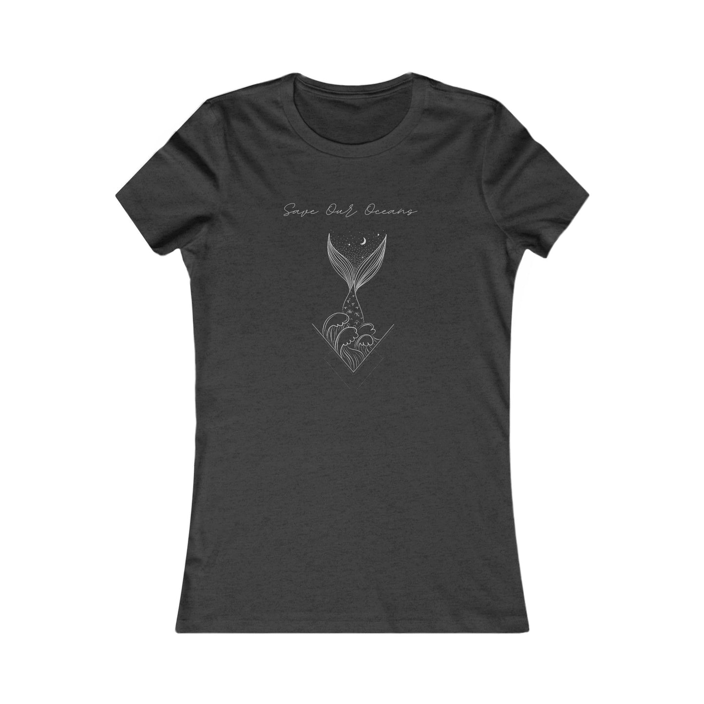 Mermaid Tail Ocean Love – Women’s Tee