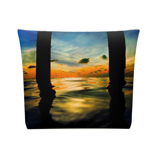 Under the Pier Cotton Cosmetic Bag