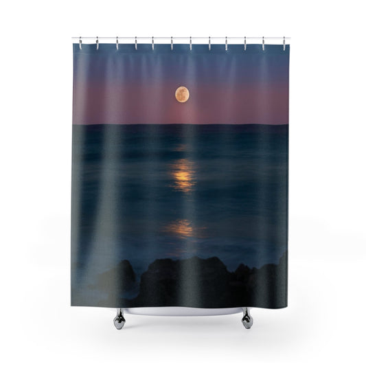 Moon Rise Shower Curtains