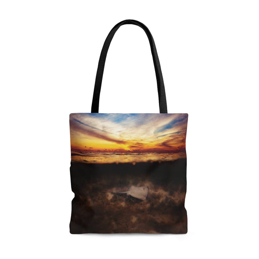 Stingray Sunset Tote Bag